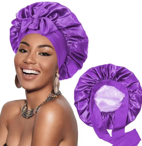 Satin Bonnet Nightcap